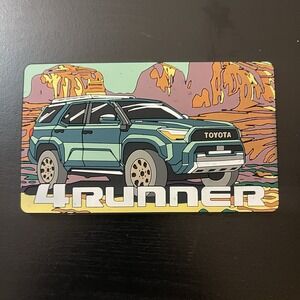 Toyota 4Runner PVC Loop And hook Sew On Patch
